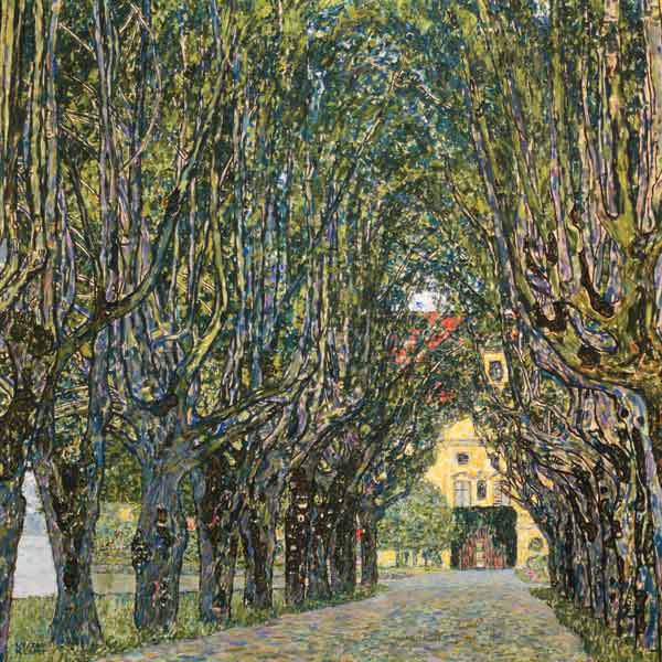 Avenue in Schloss Kammer Park de Gustav Klimt