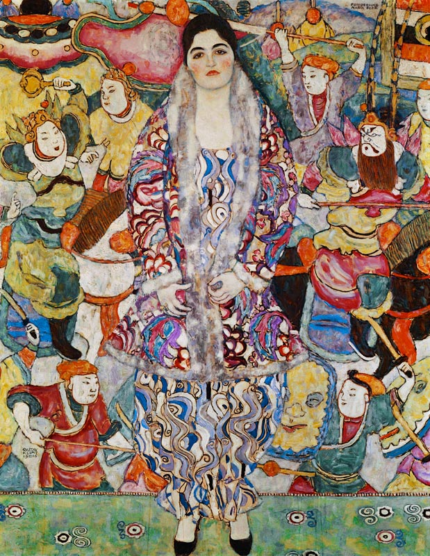 Portrait Friderike Maria Beer de Gustav Klimt