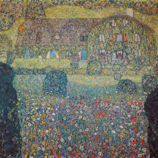 Country House by the Attersee de Gustav Klimt