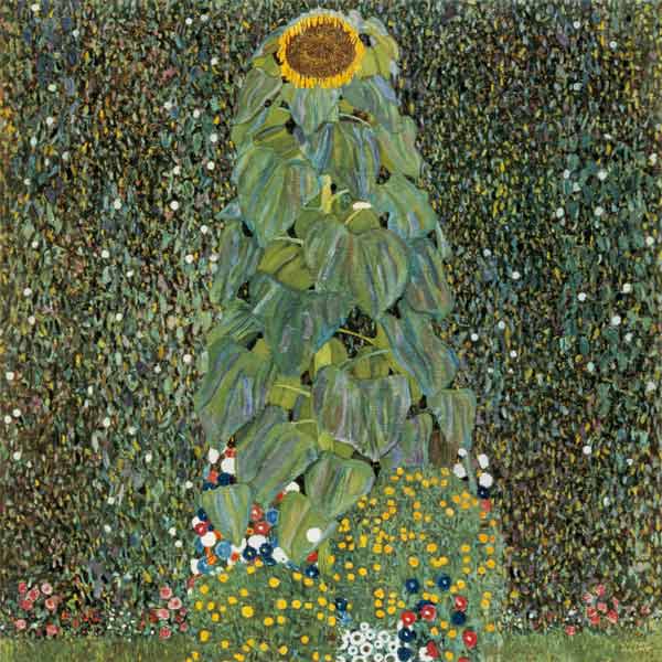 The sunflower de Gustav Klimt