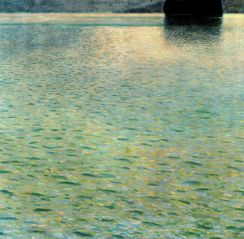 Islas en el Attersee de Gustav Klimt
