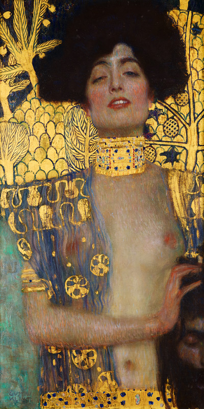 Judith con la cabeza de Holofernes de Gustav Klimt