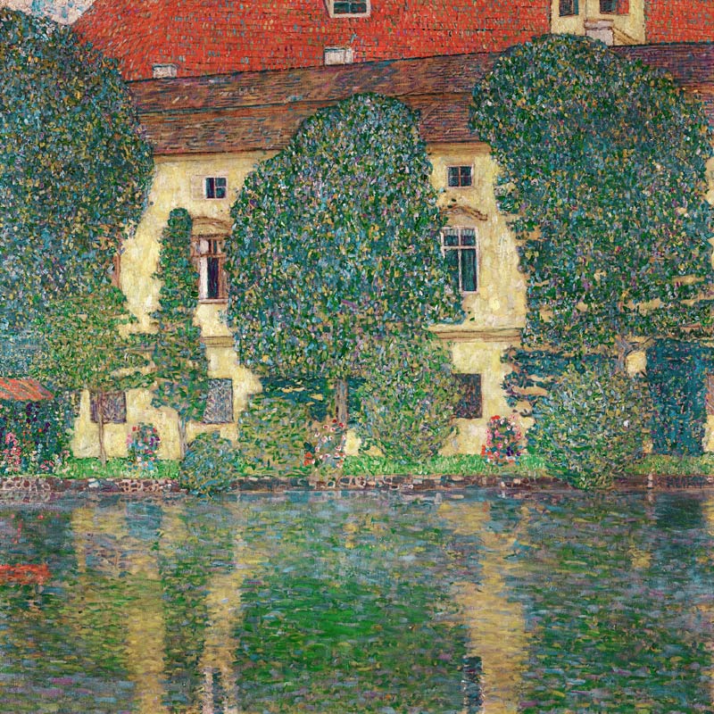 The Schloss Kammer on the Attersee de Gustav Klimt