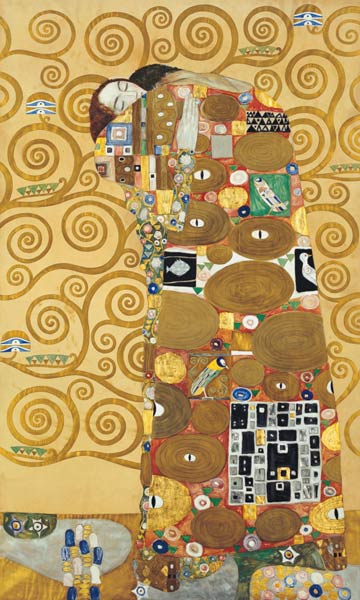 El abrazo de Gustav Klimt