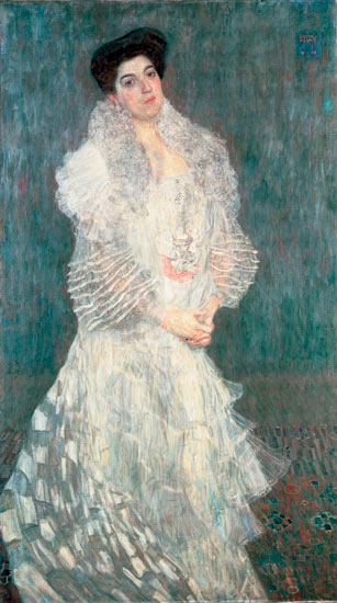 Portrait of Hermine Gallia (1870-1936) de Gustav Klimt