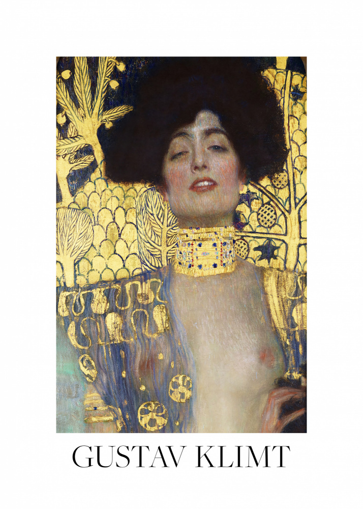 Judith and the Head of Holofernes (1901) Poster de Gustav Klimt