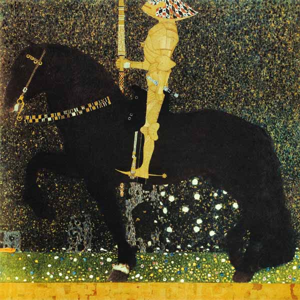 The Golden Knight de Gustav Klimt