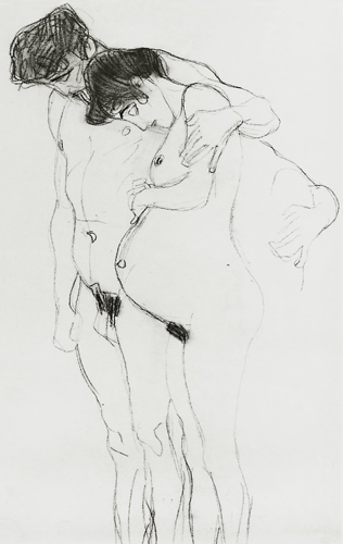 Study for 'Hoffnung I' (Hope I) 1903-04 de Gustav Klimt