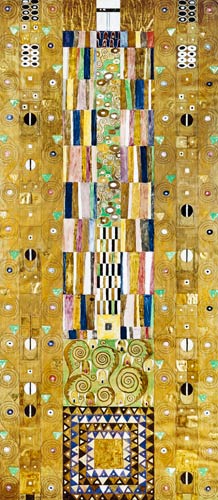 Frisia Stoclet (detalle) de Gustav Klimt
