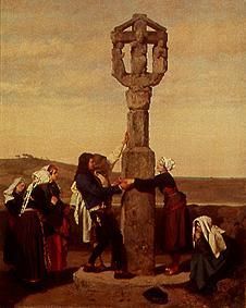The engagement (at a Calvaire in the Normandy) de Gustave Brion