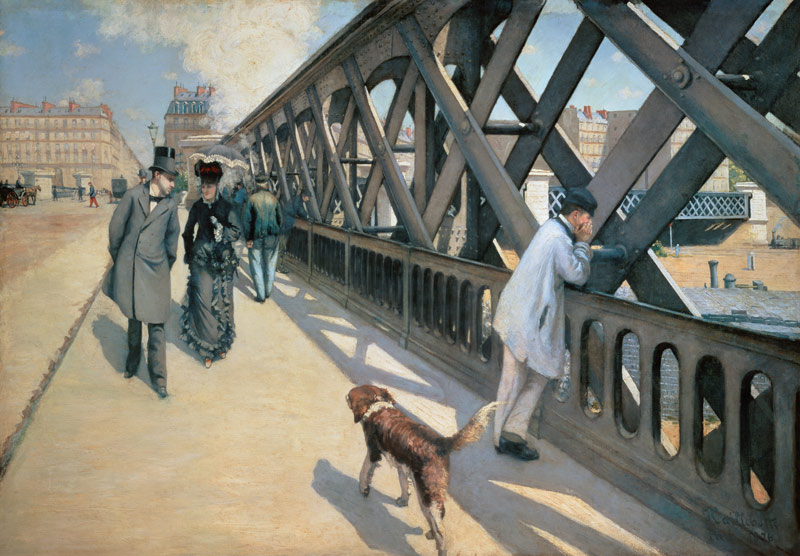Sobre el Puente de Europa de Gustave Caillebotte