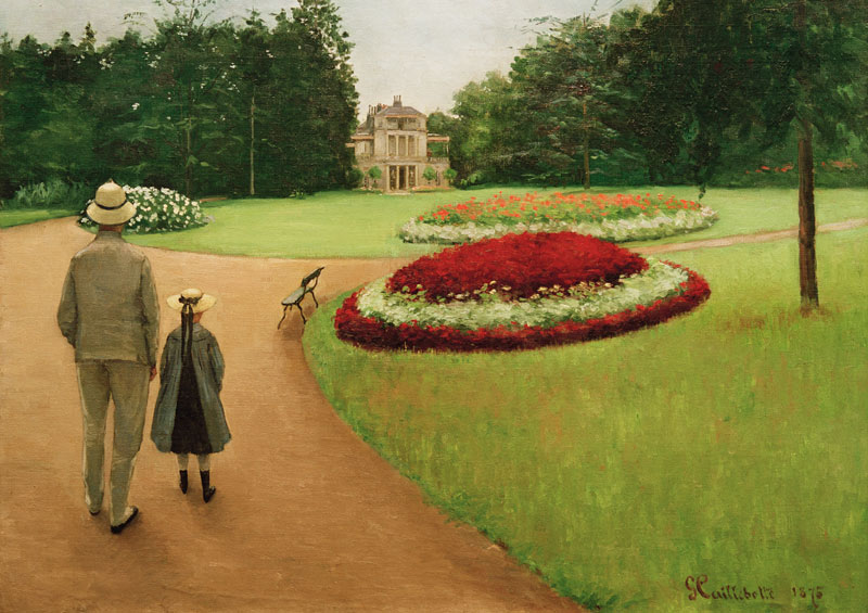 Park&Country House, Yerres de Gustave Caillebotte
