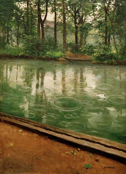 Yerres in the Rain de Gustave Caillebotte