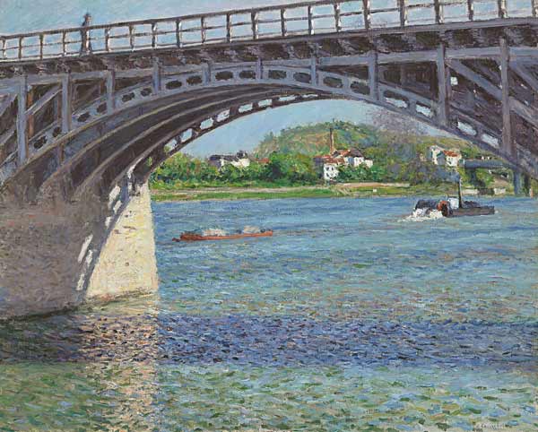 El puente de Argenteuil de Gustave Caillebotte