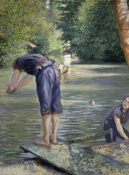 Bathers de Gustave Caillebotte