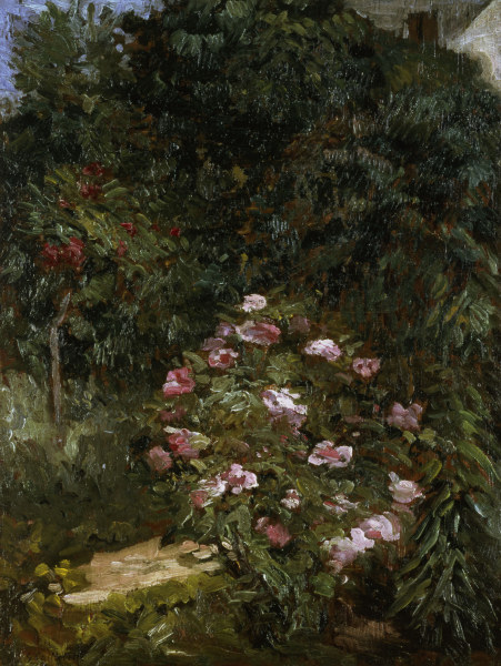 Massif de Fleurs de Gustave Caillebotte