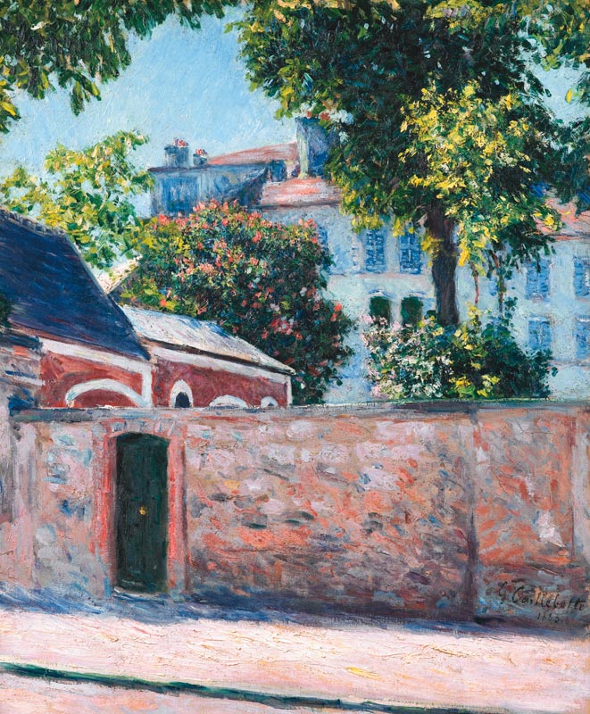 Houses in Argenteuil de Gustave Caillebotte