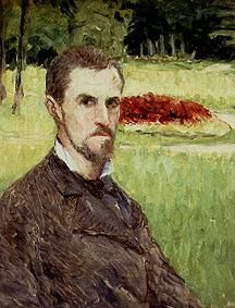 Auto-retrato de Gustave Caillebotte