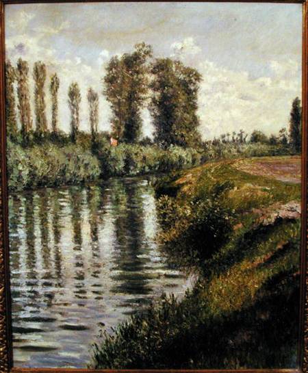 Pequeña rama en el Sena de Argenteuil de Gustave Caillebotte