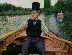 Rower in a Top Hat