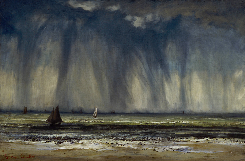 Gustave Courbet, Die Wasserhose de Gustave Courbet