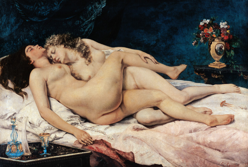 Courbet, Le sommeil de Gustave Courbet