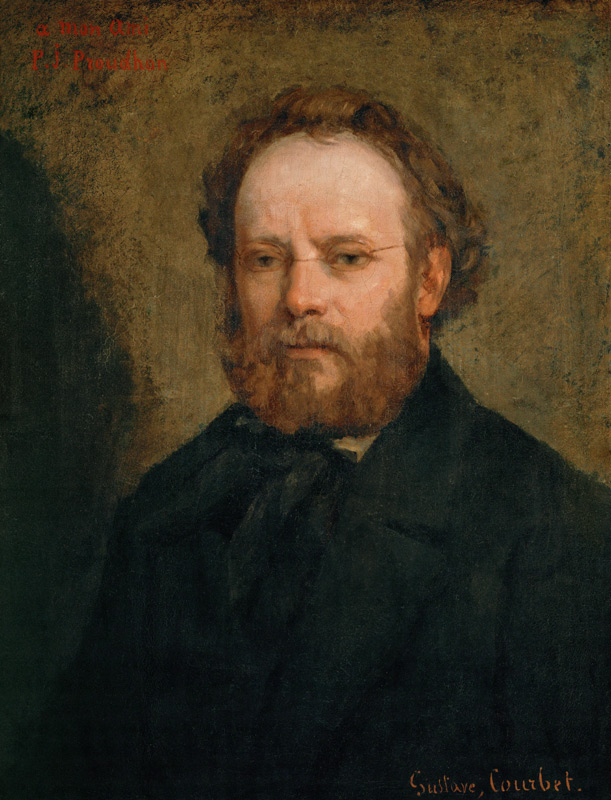 Proudhon de Gustave Courbet