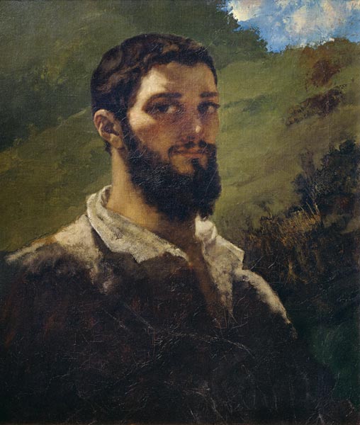 Self-Portrait de Gustave Courbet