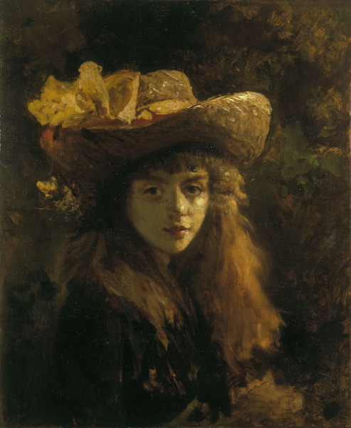 Portrait of a Young Woman de Gustave Courbet