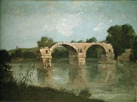 The Bridge at Ambrussum de Gustave Courbet