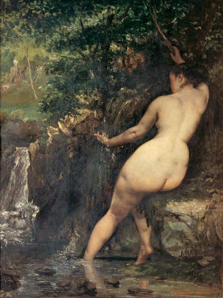 The source de Gustave Courbet