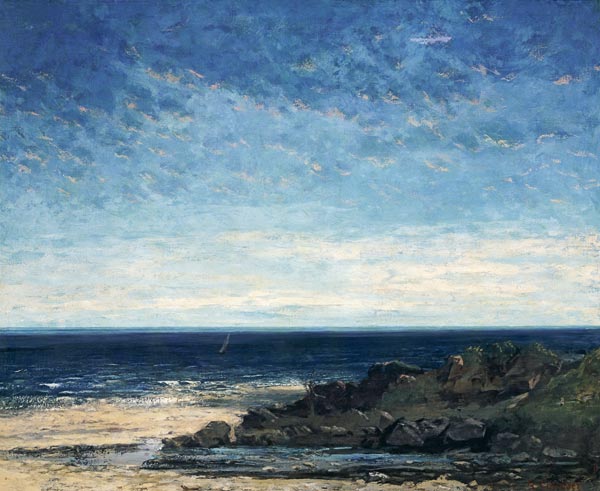 El Mar de Gustave Courbet