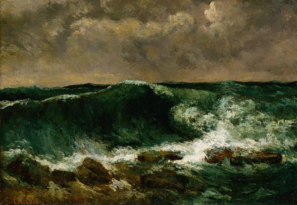 La Ola de Gustave Courbet