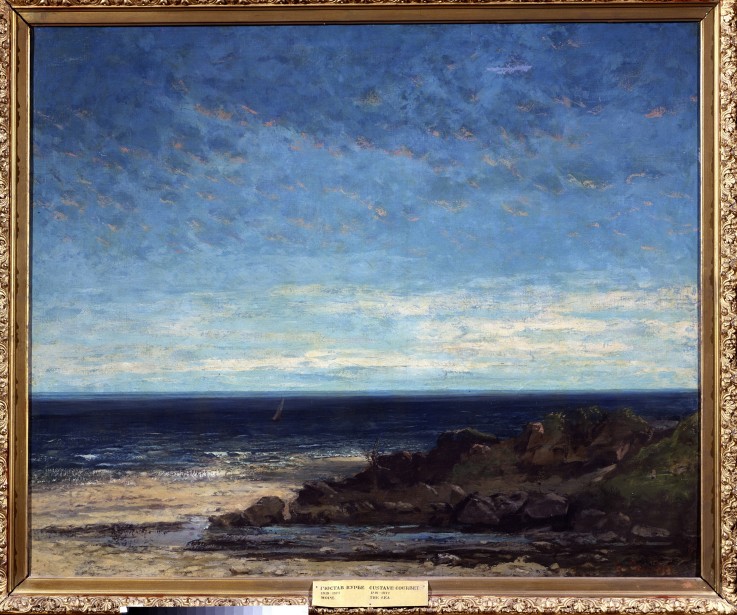 The Sea de Gustave Courbet