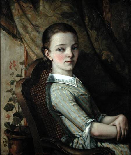 Juliette Courbet (1831-1915) de Gustave Courbet