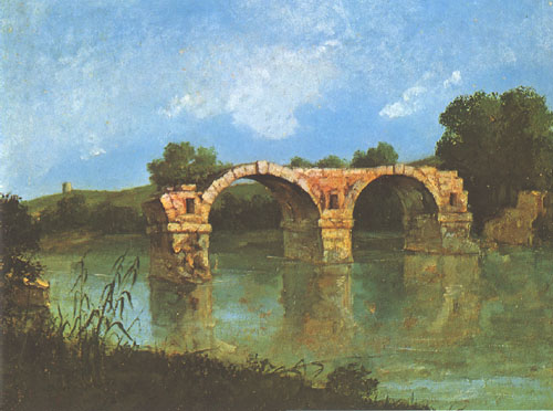 Pont this ' ambrussum de Gustave Courbet