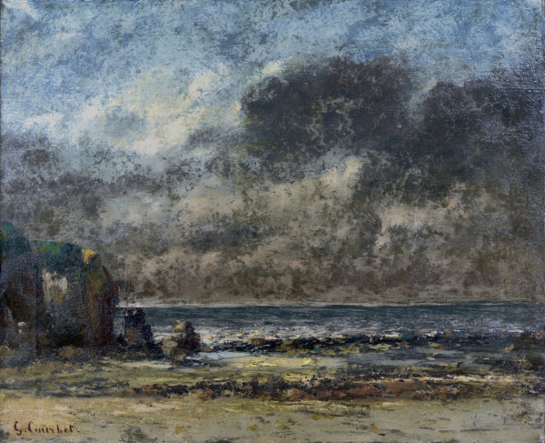 Seascape. The Calm de Gustave Courbet