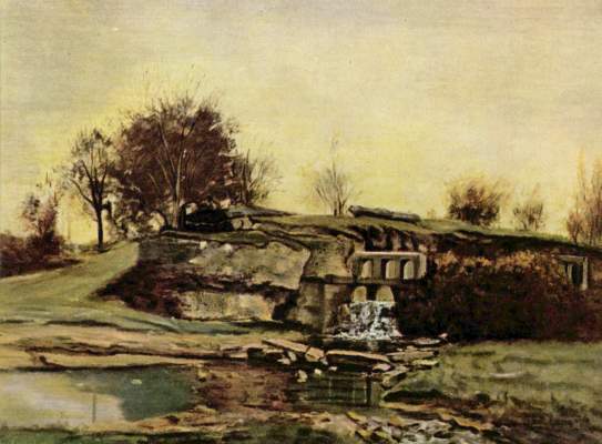 The quarry of Optevoz de Gustave Courbet