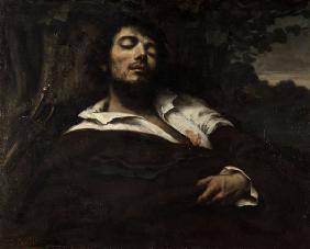 Courbet / L homme blesse / before 1855