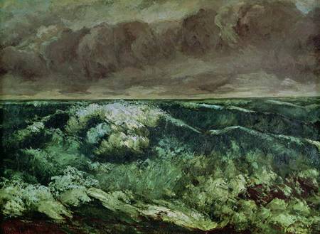 The Wave de Gustave Courbet