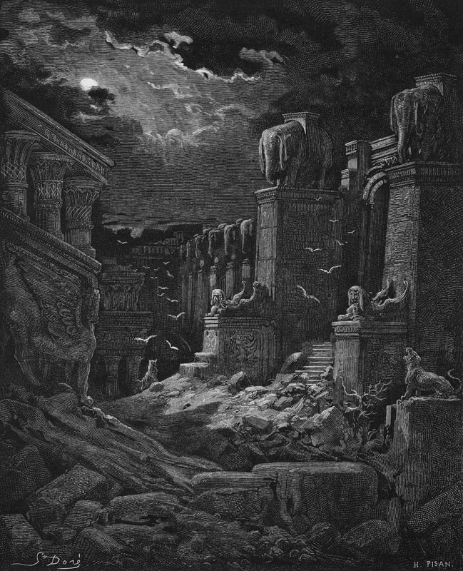 Babylon Has Fallen de Gustave Doré