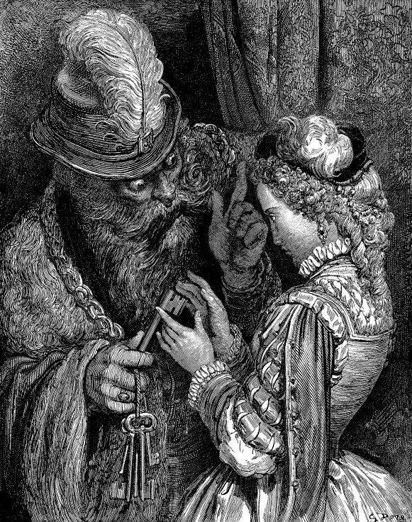 Illustration for "Les contes" by Charles Perrault de Gustave Doré