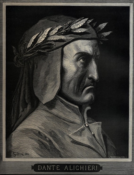 Dante Alighieri (1265-1321) de Gustave Doré