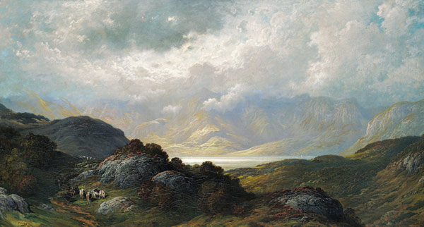 Scottish Landscape de Gustave Doré