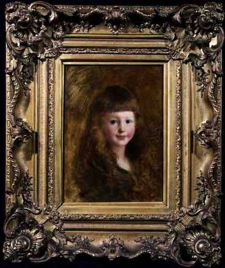 Portrait of a Girl de Gustave Jacquet
