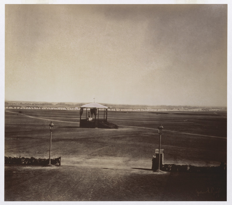 The field of maneuvers in Châlons-sur-Marne de Gustave Le Gray