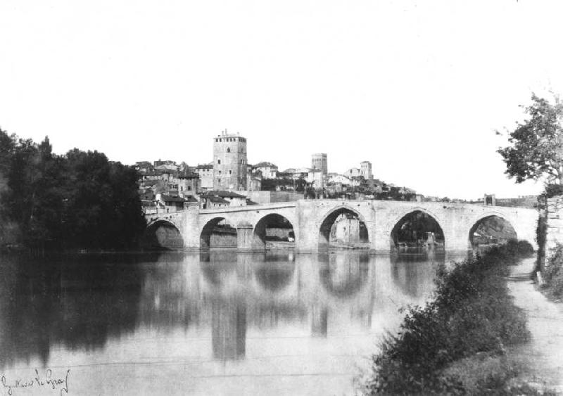 Die Brücke von Cabessut (auch Pont-Neuf genannt) de Gustave Le Gray