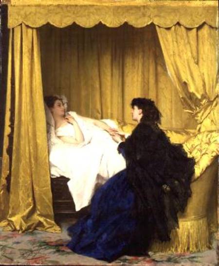 The Convalescent de Gustave Leonard de Jonghe