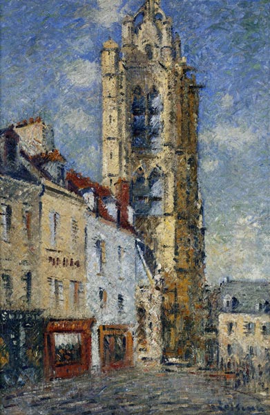 Der Glockenturm von St de Gustave Loiseau
