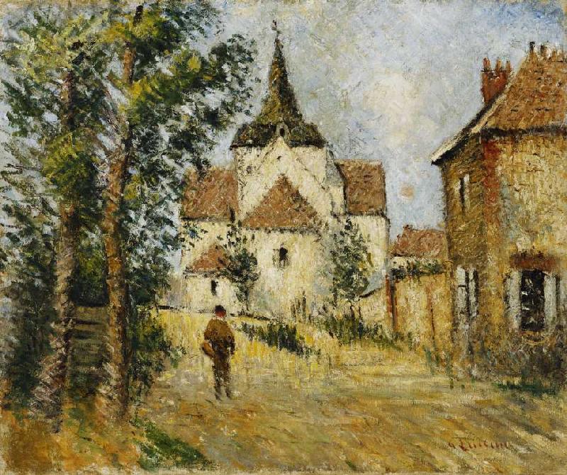 Die Dorfkirche de Gustave Loiseau